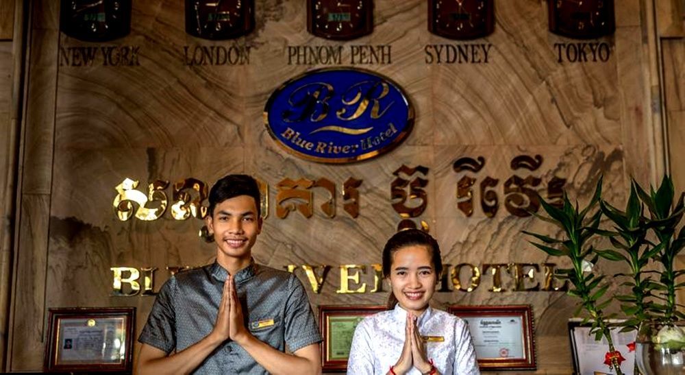 Blue River Hotel プノンペン エクステリア 写真